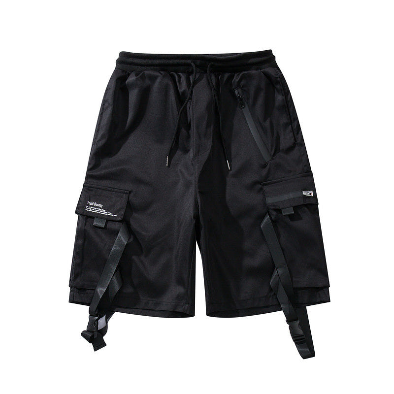 Reflective Cargo Shorts "Finn" — Summer Unisex
