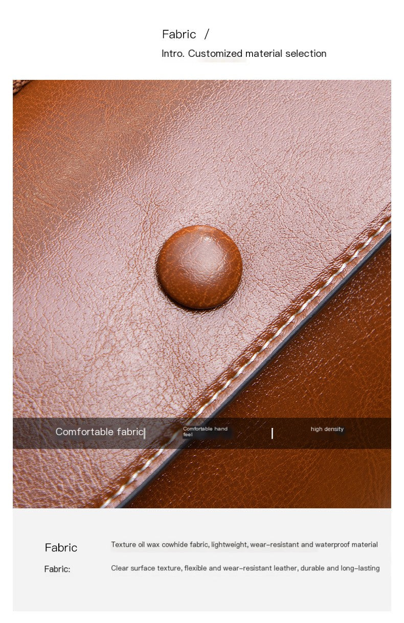 Retro Leather Mini Crossbody Bag