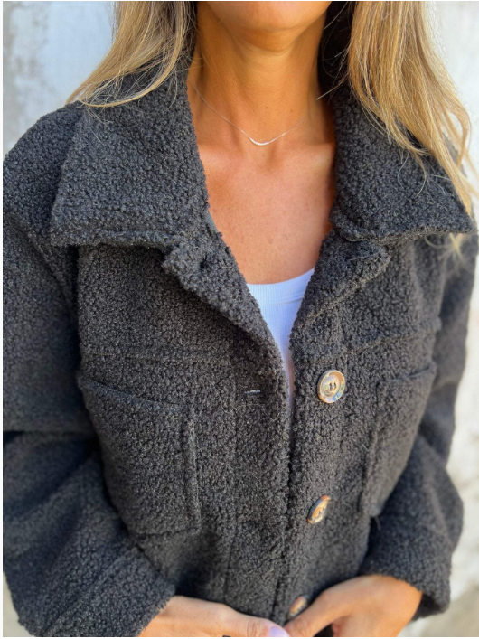 Teddy Fleece Shirt Jacket “Wilma”