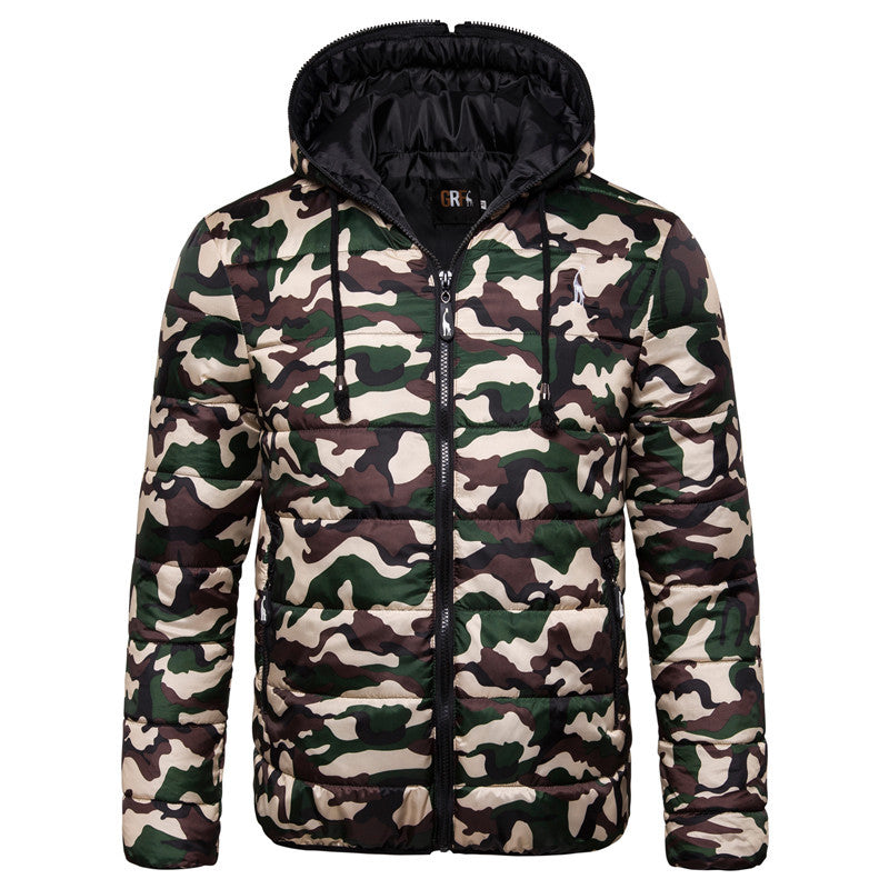 Steppjacke mit Kapuze „Erik“