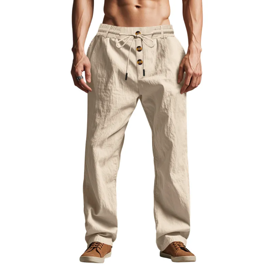 Herren Leinen-Strandhose „Bruno“