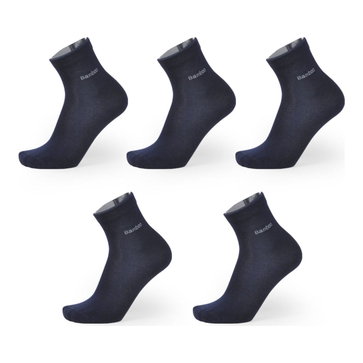 Bamboo Fiber Men's Socks - High-Quality Casual Wear