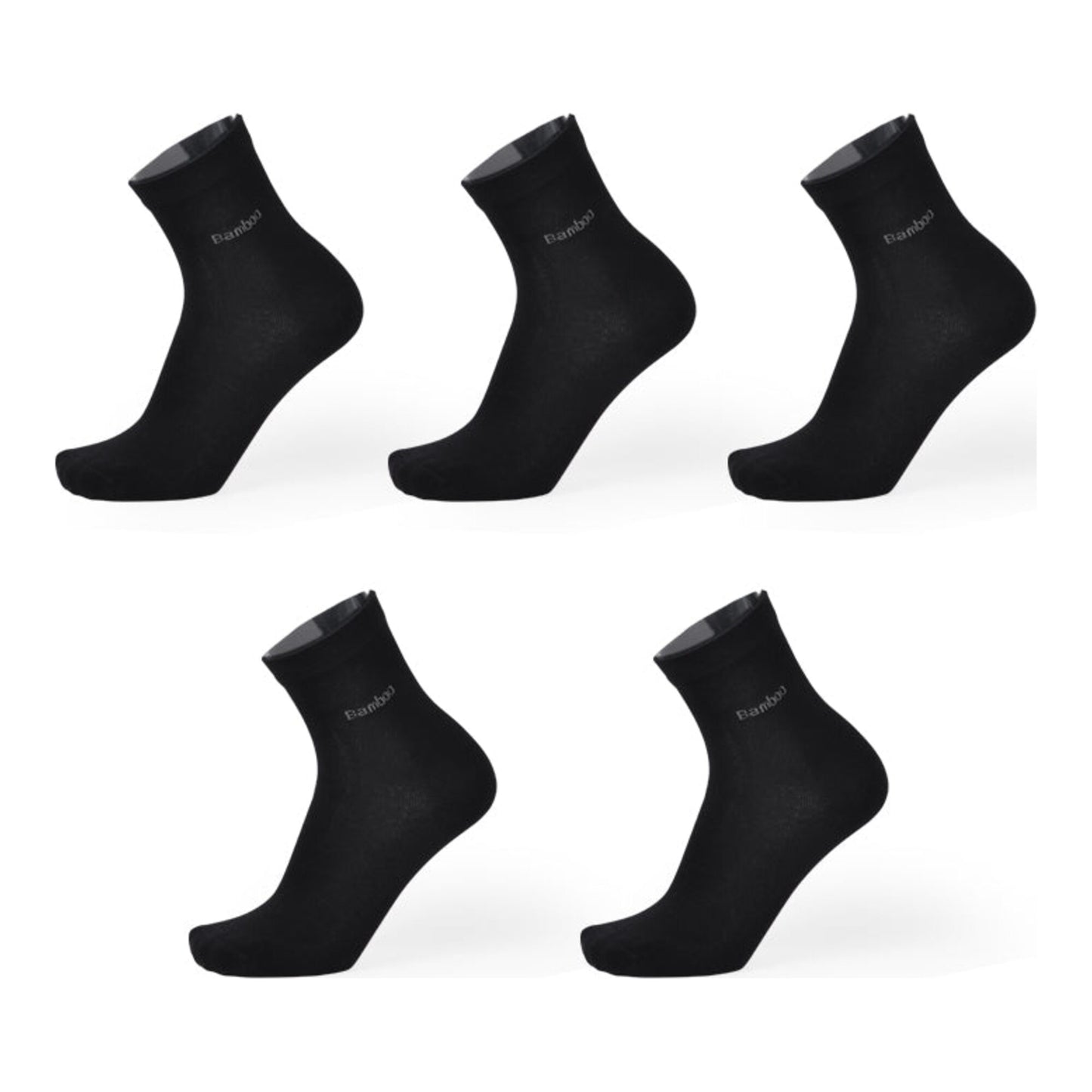 Bamboo Fiber Men's Socks - High-Quality Casual Wear
