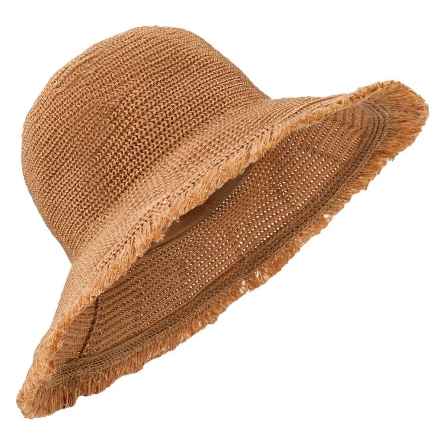 Foldable Fringe Bucket Hat "Riviera"