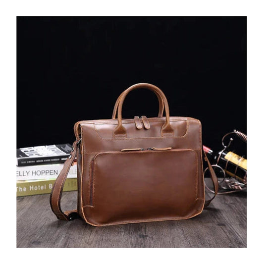 Genuine Leather Men's Handbag - New Arrival