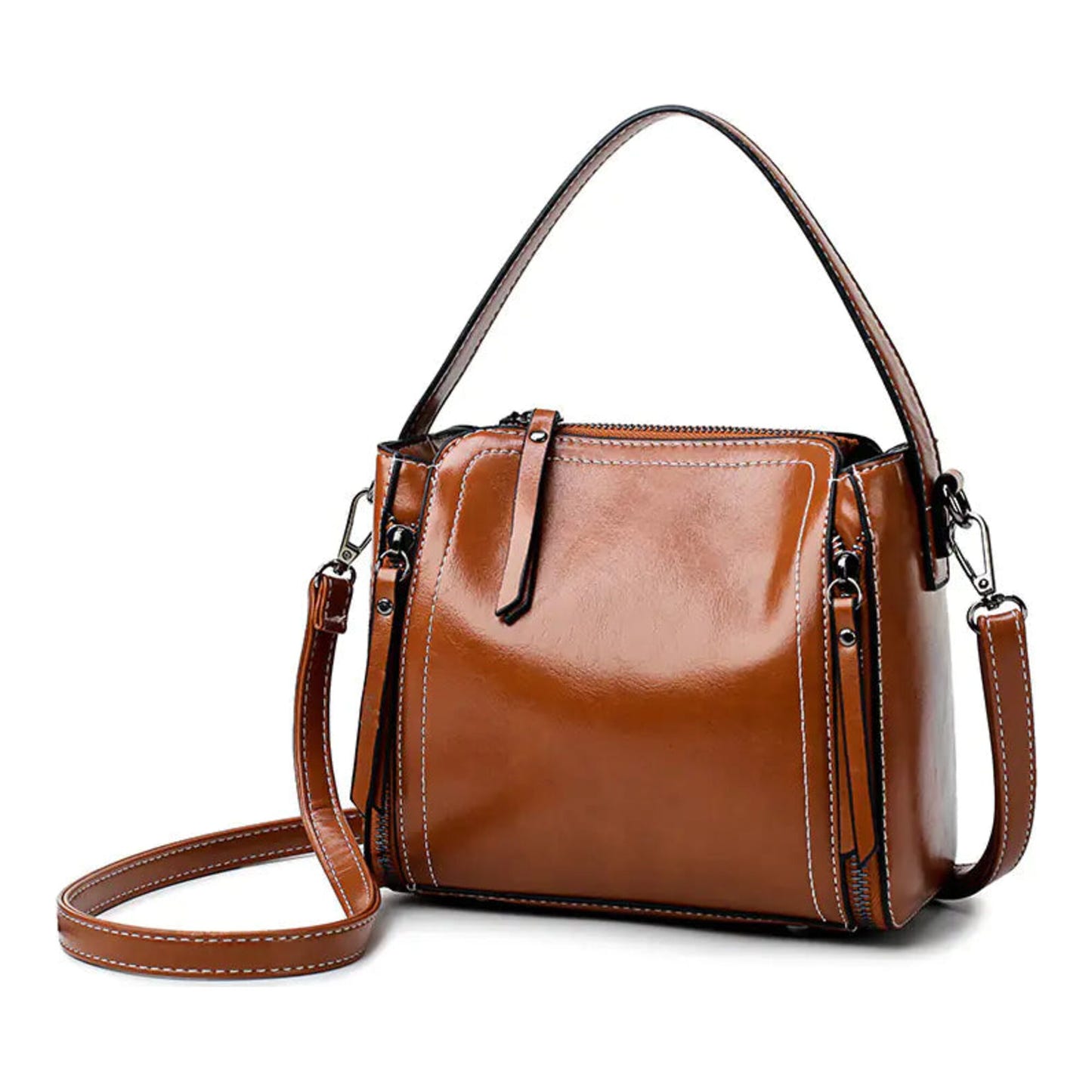 Genuine Leather Women's Shoulder Crossbody Bag