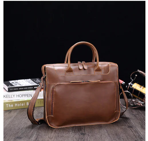 Genuine Leather Men's Handbag - New Arrival