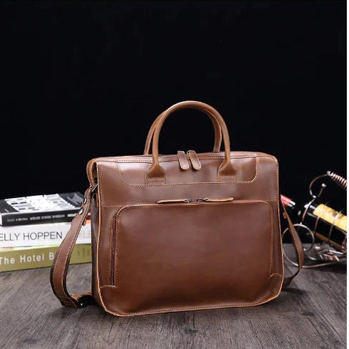 Genuine Leather Men's Handbag - New Arrival