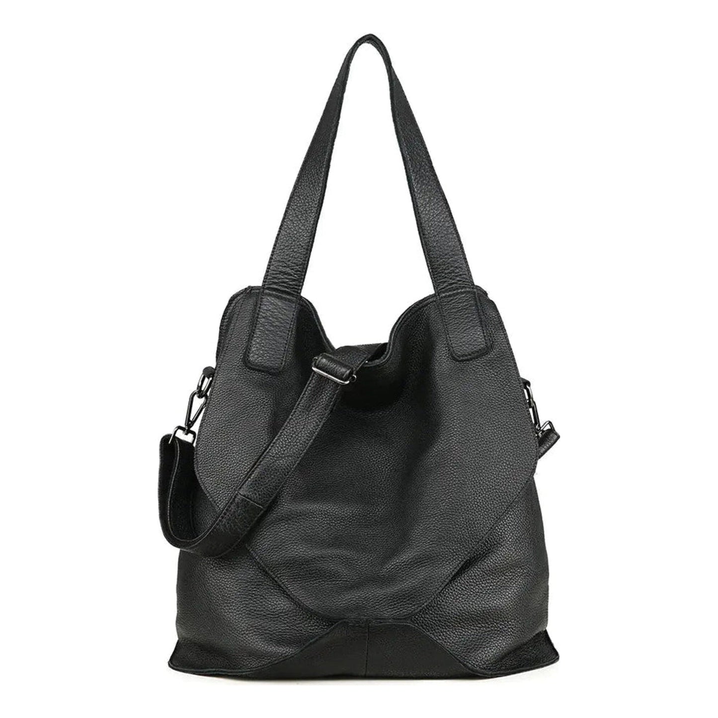 Large Capacity Leather Bucket Bag