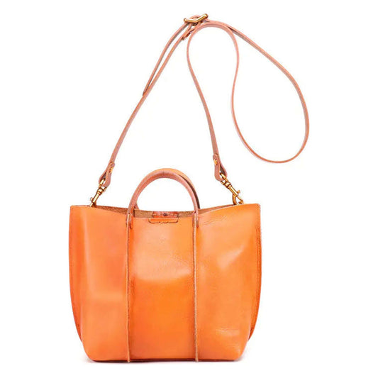 Layered Leather Handbag