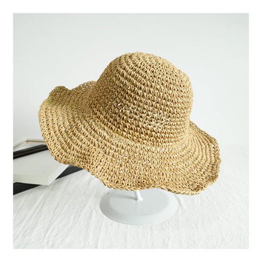 Foldable Embroidered Sun Hat "Monaco"