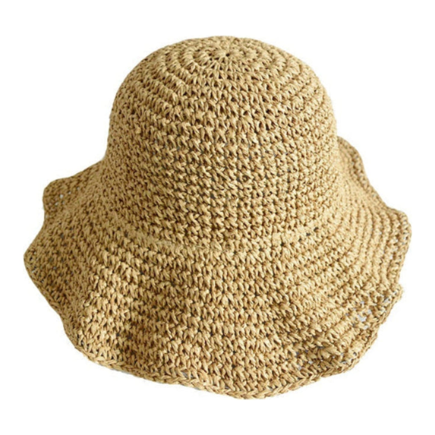 Foldable Embroidered Sun Hat "Monaco"