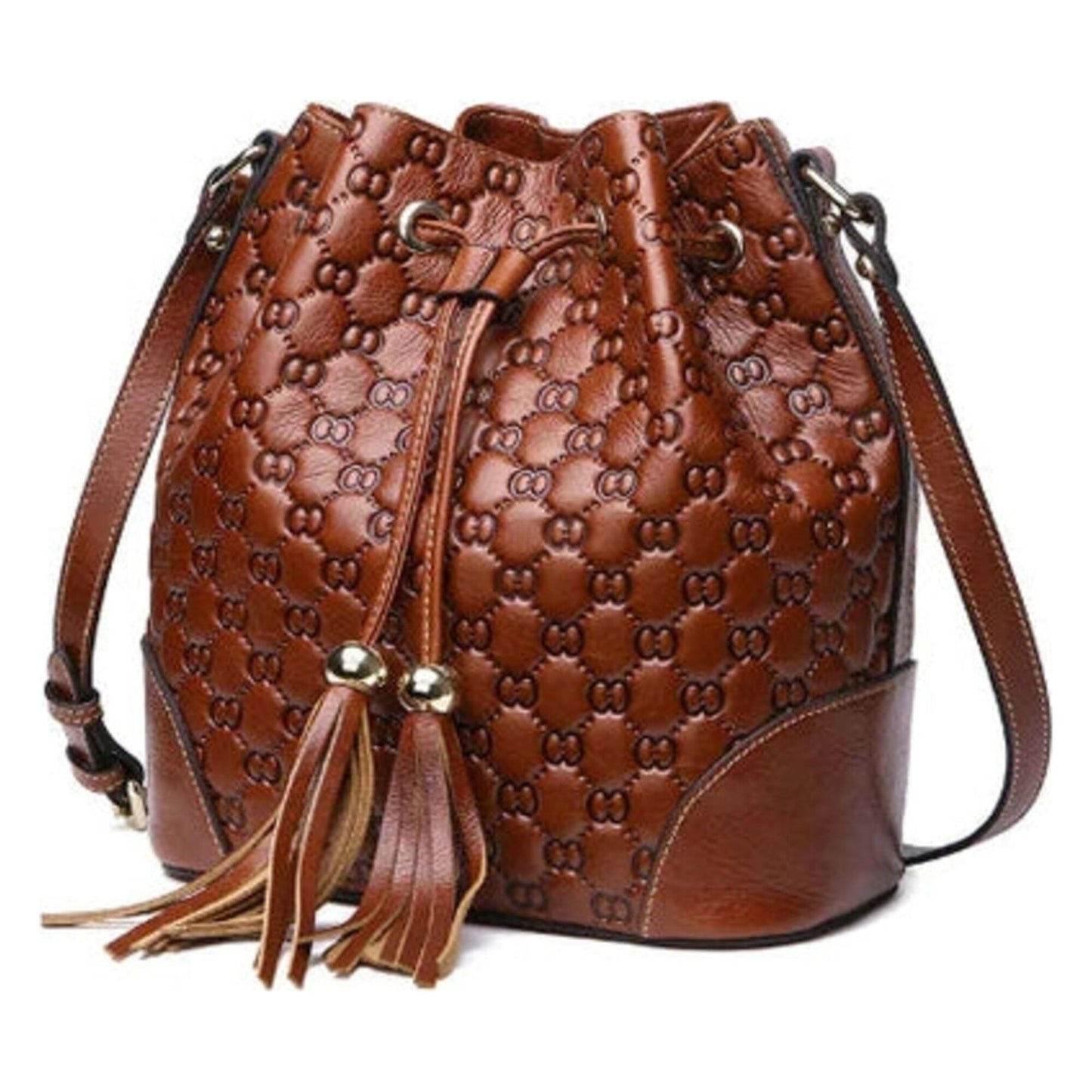 Vintage-Lederbeutel für Damen – Vielseitiges Design