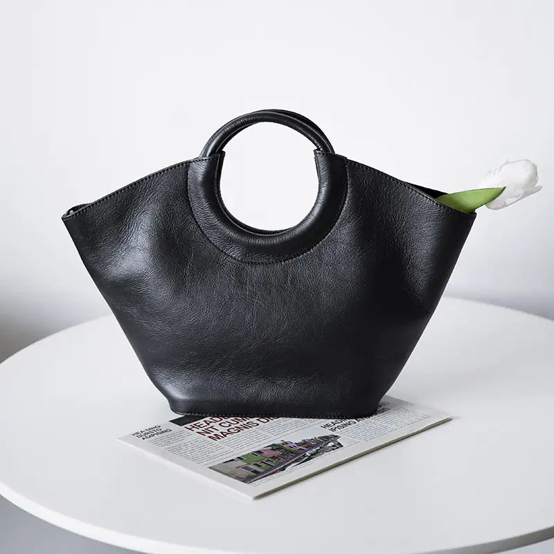 Leather Crossbody Shoulder Handbag