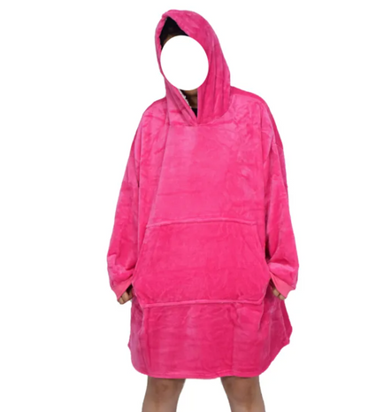Fleece-Decken-Hoodie „Margot“