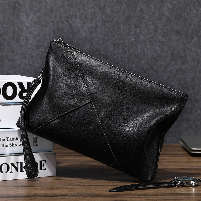 Herren-Clutch aus Leder im Umschlagformat