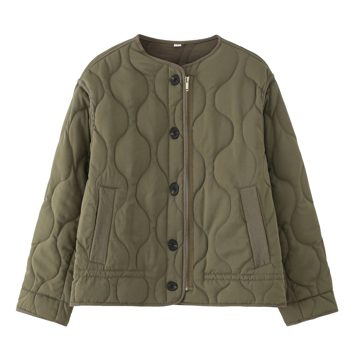 Quilted Button Jacket “Malin”