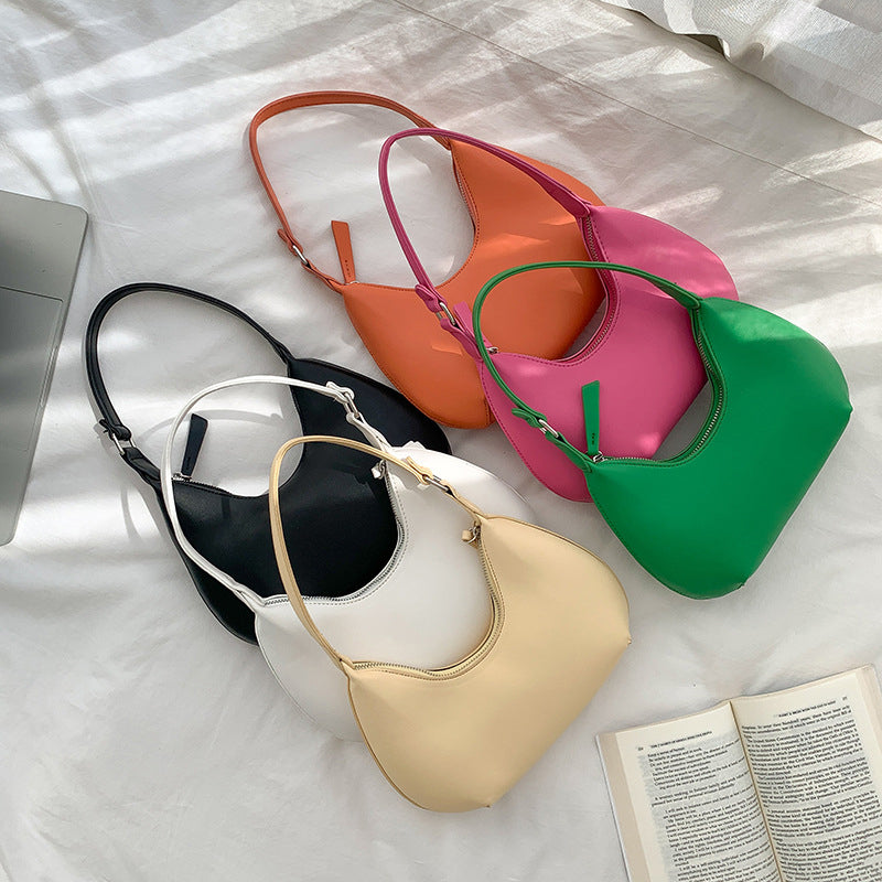 Faux Leather (PU) Hobo Shoulder Bag