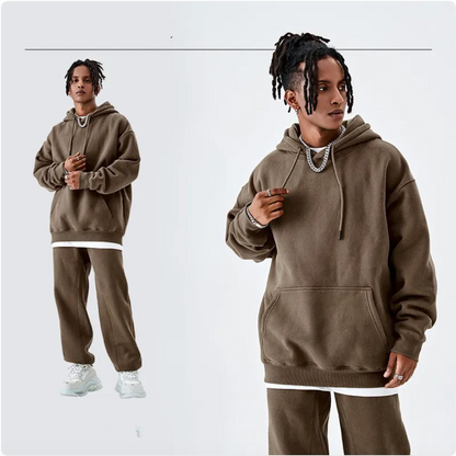 Oversized Fleece-Lined Hoodie “Pia”