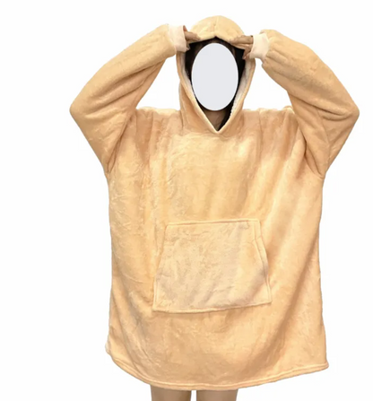 Fleece-Decken-Hoodie „Margot“