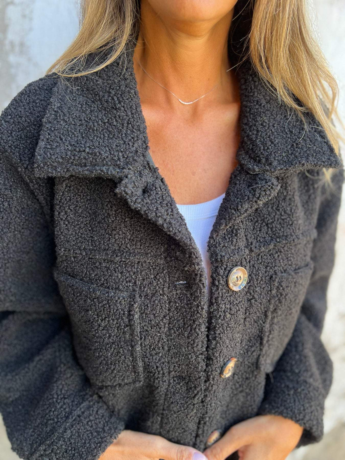 Teddyfleece-Hemdjacke „Wilma“