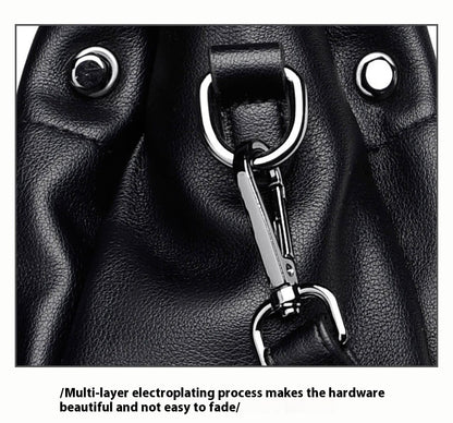 Weiche Handtasche aus PU-Kunstleder