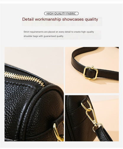 Soft Leather Pillow Shoulder Bag