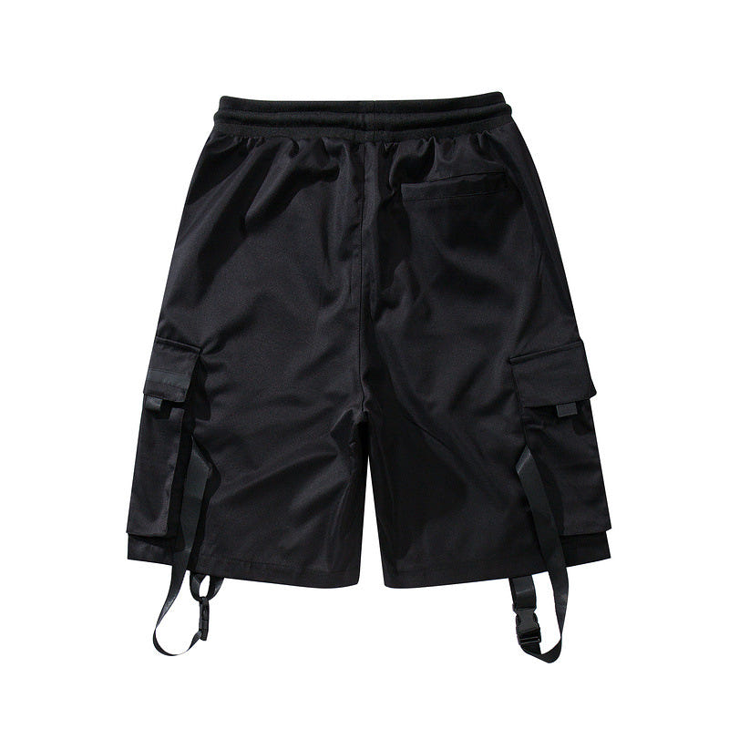 Reflective Cargo Shorts "Finn" — Summer Unisex