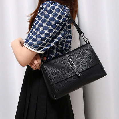 Soft Genuine Leather Shoulder Bag