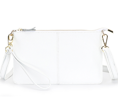 Crossbody-Clutch aus Kunstleder