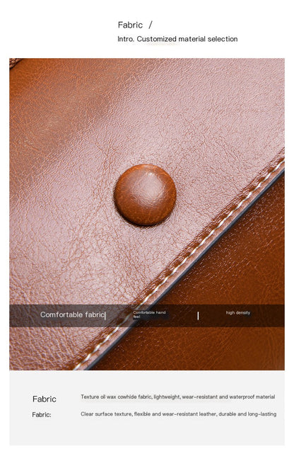 Retro Leather Mini Crossbody Bag