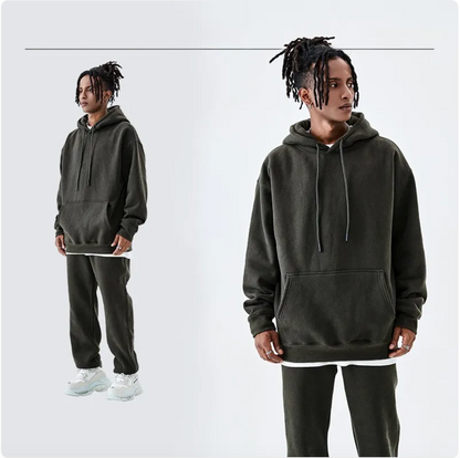 Oversized Fleece-Lined Hoodie “Pia”