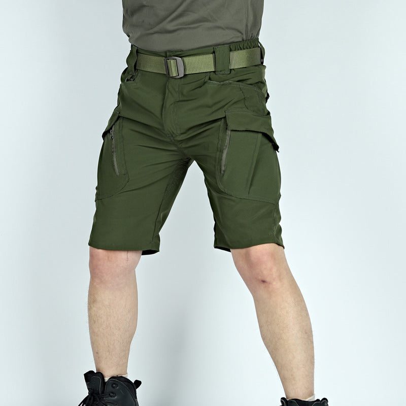 Men's Quick Dry Tactical Cargo Shorts with Pockets