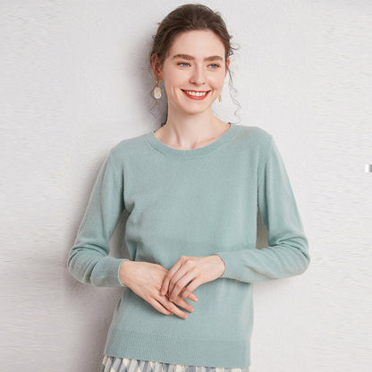 Woll-Pullover mit Rundhals „Letizia“