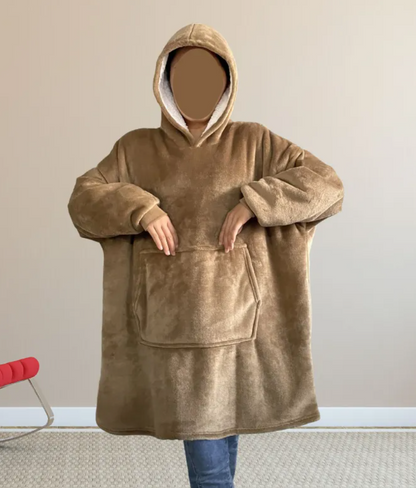 Fleece-Decken-Hoodie „Margot“