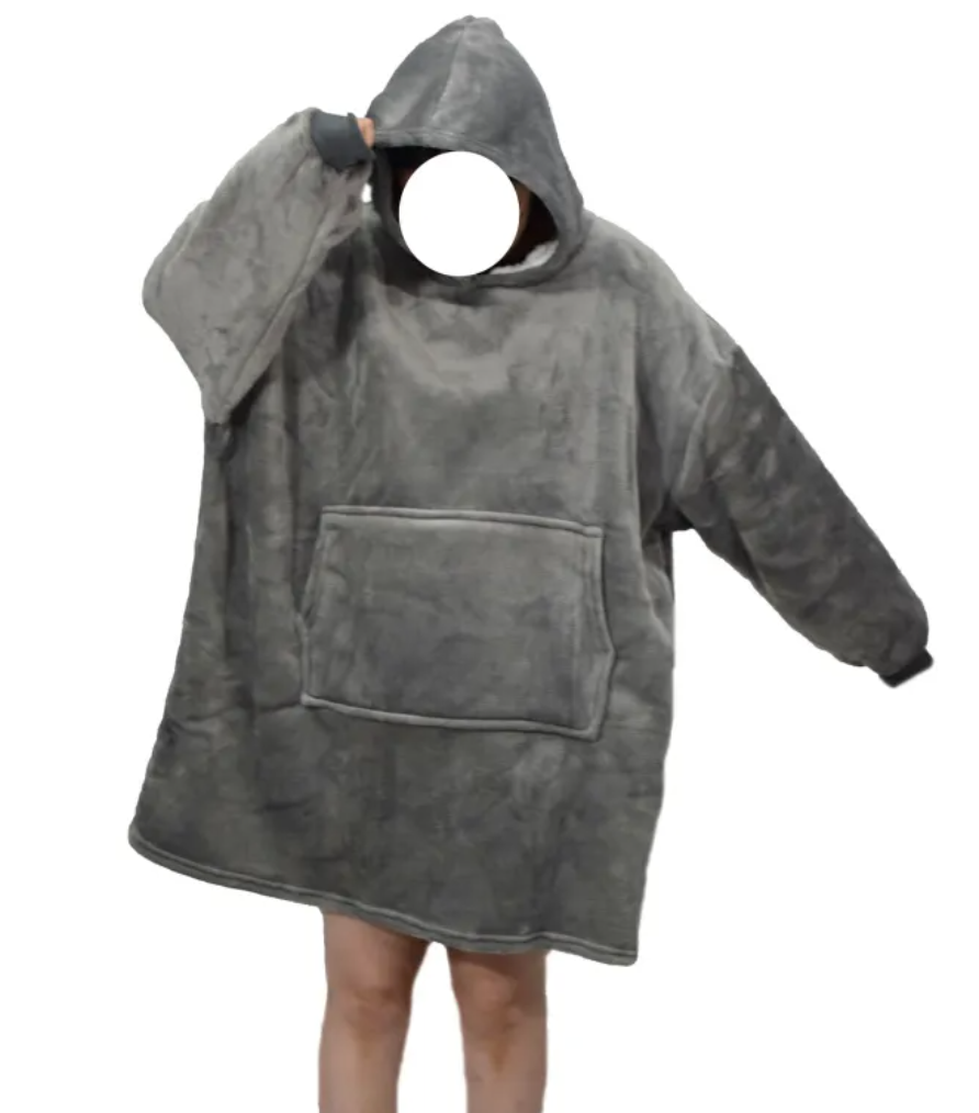 Fleece-Decken-Hoodie „Margot“