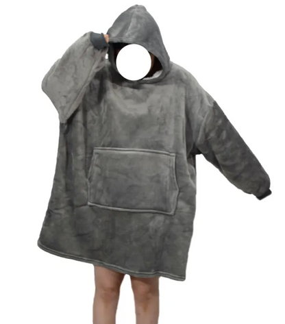 Fleece-Decken-Hoodie „Margot“