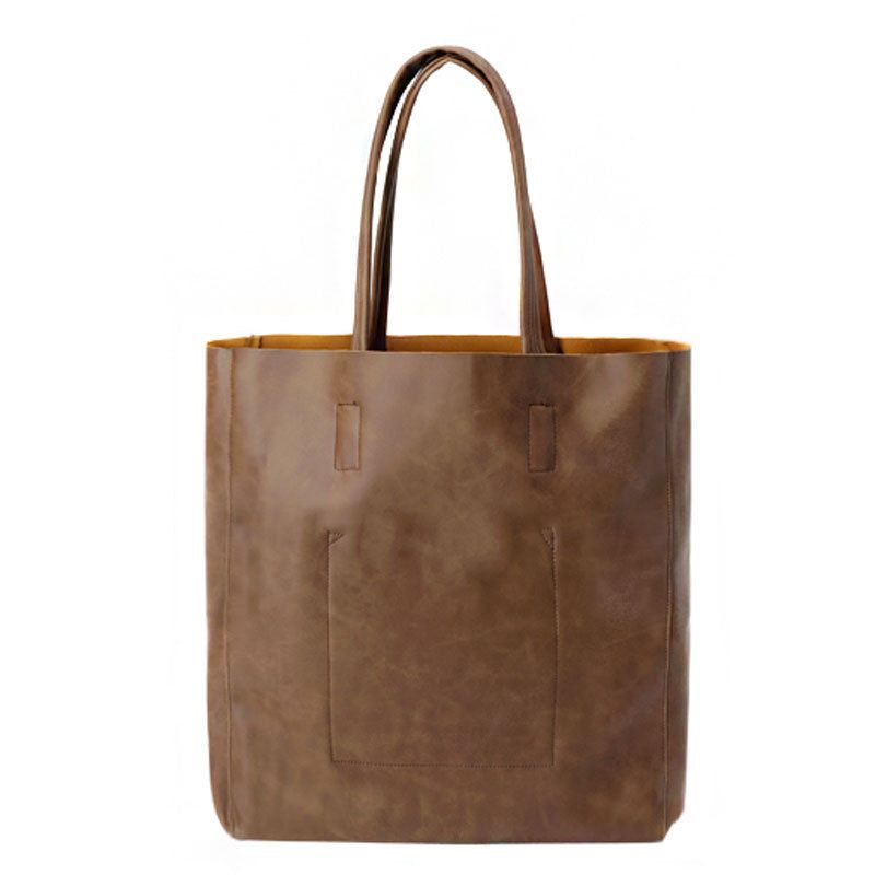 Faux Leather (PU) Unisex Tote