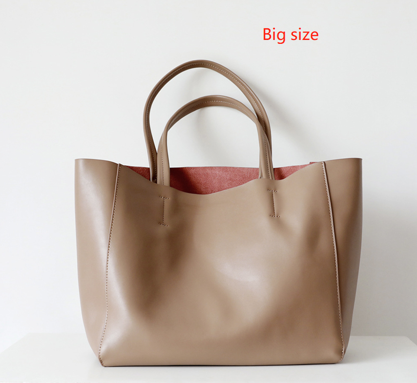 Soft Leather Tote Bag