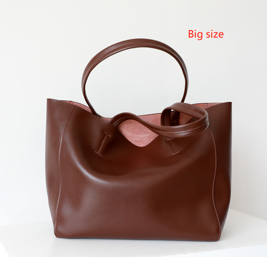 Soft Leather Tote Bag