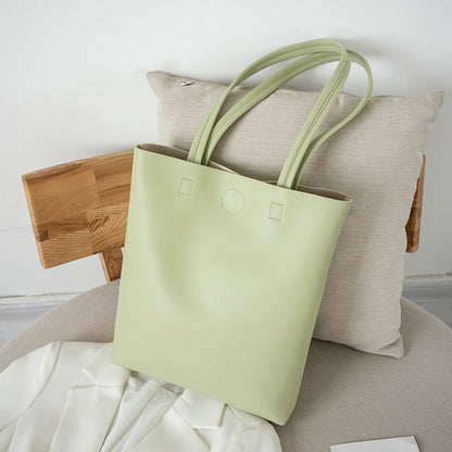 Alltags-Shopper aus PU-Kunstleder