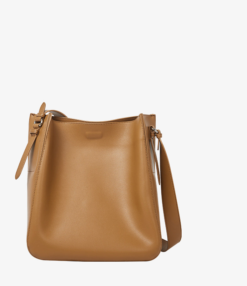 Vintage Leather Bucket Bag