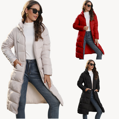 Long Slim Puffer Coat “Siri”