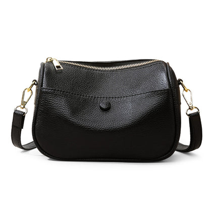 Soft Leather Pillow Shoulder Bag