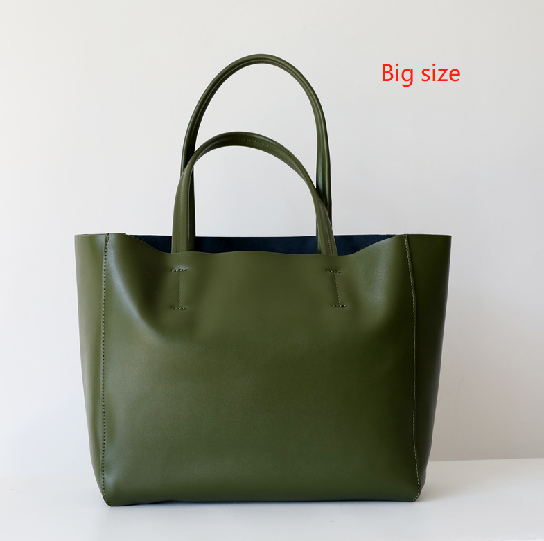 Soft Leather Tote Bag