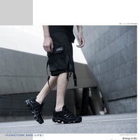 Reflective Cargo Shorts "Finn" — Summer Unisex