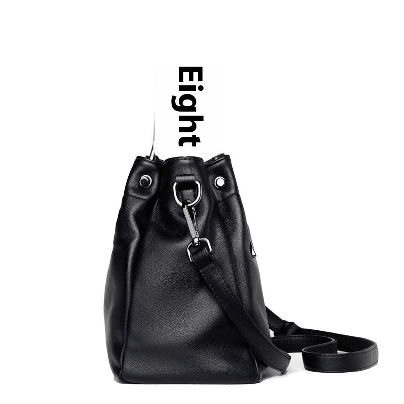 Weiche Handtasche aus PU-Kunstleder
