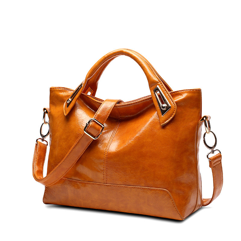 Henkeltasche aus PU-Kunstleder