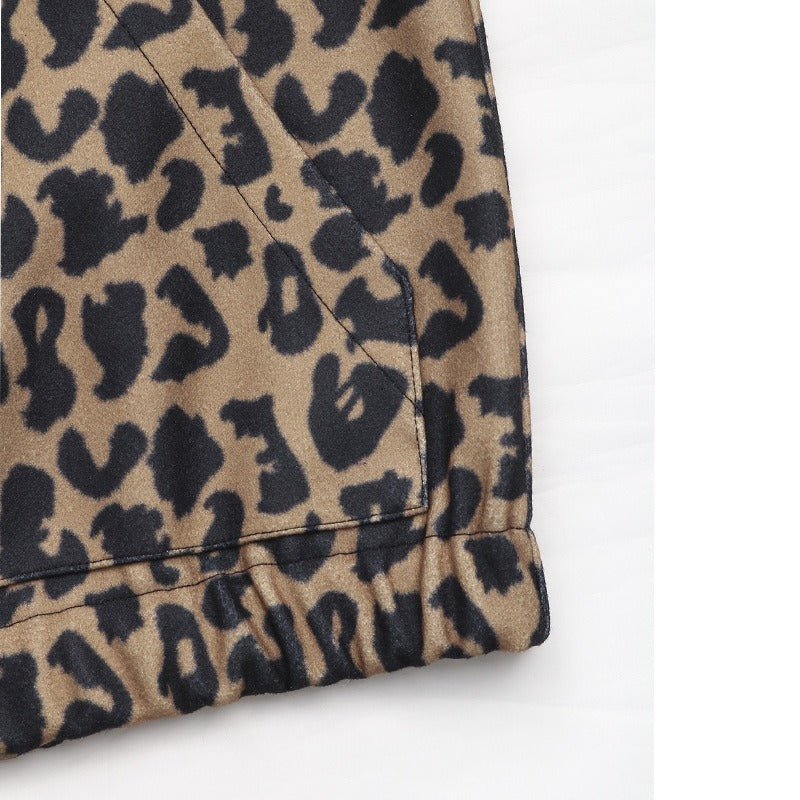 Mantel mit Leopardenmuster „Annika“
