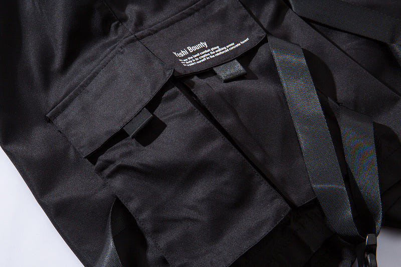 Reflective Cargo Shorts "Finn" — Summer Unisex